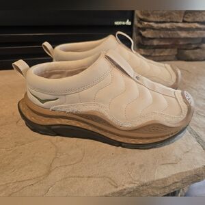 Hoka Ora Primo Recovery Slip On Sneakers Cream Womens 8